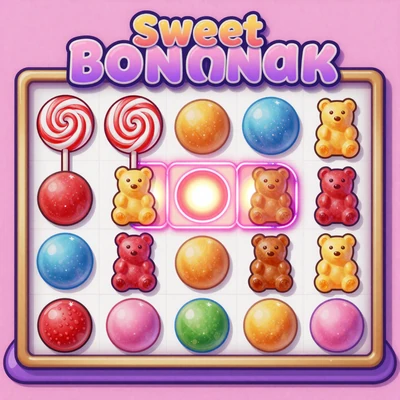 Sweet Bonanza Slot mit bunten Candy Symbolen und Multiplikatoren