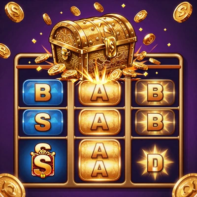 Pragmatic Jackpot Play Netzwerk-Jackpot mit goldener Schatztruhe
