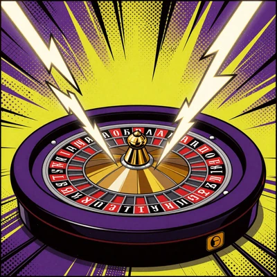 Lightning Roulette Live-Tisch von Evolution mit elektrischen Multiplikatoren