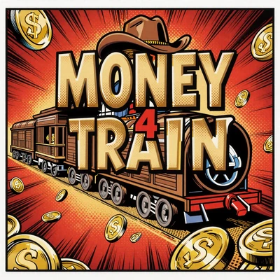 Money Train 4 Slot von Relax Gaming mit Wild-West-Zug&uuml;berfall